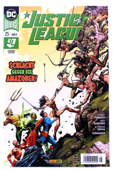 Justice League Comic (Restart 2019) Nr. 25: Schlacht gegen die Amazonen von Panini